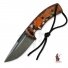 Peilis SEBR [08] SKINNER ORANGE fultang , anglinis plienas Х12МФ, mikarta, ABS2mm+TekLock